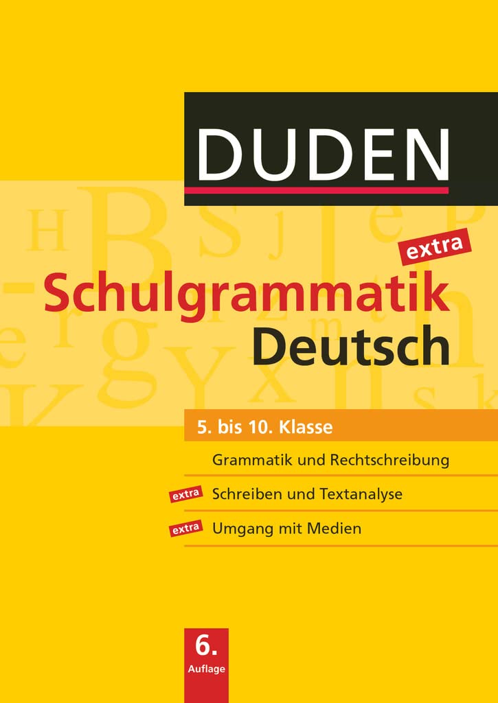 Product Image: Duden Schulgrammatik extra 5.-10. Schuljahr - Deutsch
