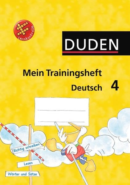 Mein Trainingsheft - Deutsch: 4. Schuljahr - Arbeitsheft mit Lösungsheft Study Guides