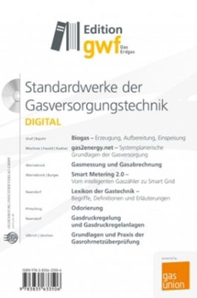 Standardwerke der Gasversorgungstechnik - eBooks aus Schuber: Sonderedition gwf Gas/Erdgas Business & Technology