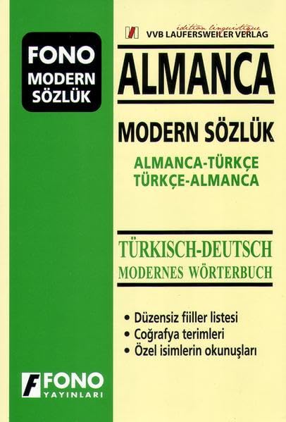 Türkisch - Deutsches & Deutsch - Türkisches Modernes Wörterbuch / Almanca - Türkce & Türkce Almanca Modern Sözlük Foreign Languages ​​& Dictionaries