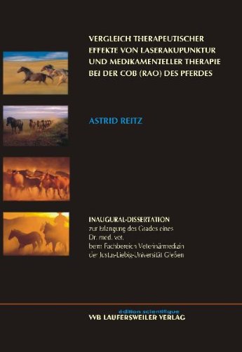 Vergleich therapeutischer Effekte von Laserakupunktur und medikamenteller Therapie bei der COB (RAO) des Pferdes Medicine