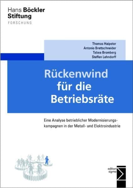 Rückenwind für die Betriebsräte: Eine Analyse betrieblicher Modernisierungskampagnen in der Metall- und Elektroindustrie (Forschung aus der Hans-Böckler-Stiftung (HBS)) Law