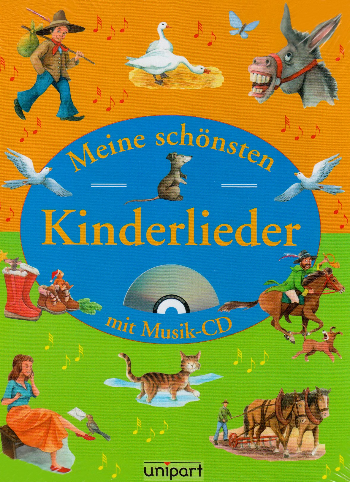Meine schönsten Kinderlieder, m. Audio-CD Books
