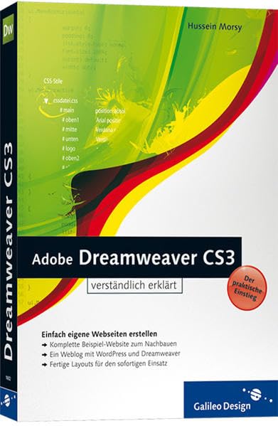 Product Image: Dreamweaver CS3. Der praktische Einstieg