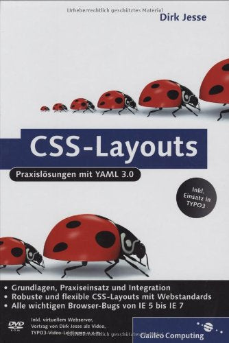 CSS-Layouts: Praxislösungen mit YAML, CSS-Layouts mit TYPO3 und xt:Commerce, inkl. Internet Explorer 7 (Galileo Computing) Business, Finance & Career