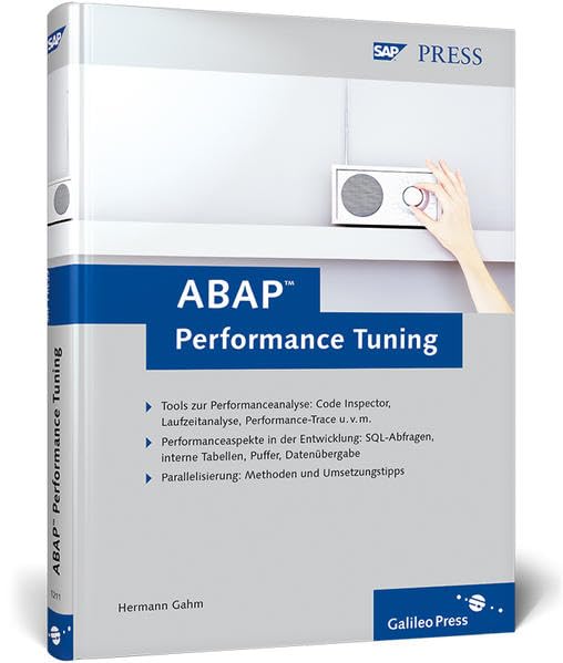 Product Image: ABAP Performance Tuning (SAP PRESS)