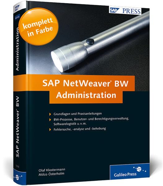 SAP NetWeaver BW - Administration Computer Science