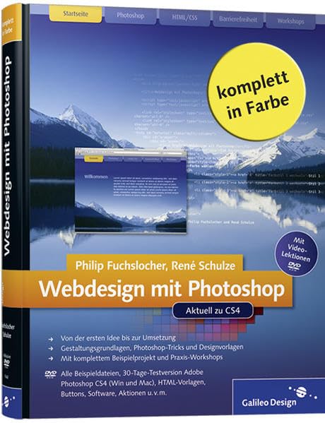 Webdesign mit Photoshop. Aktuell zu CS4 Computer Science