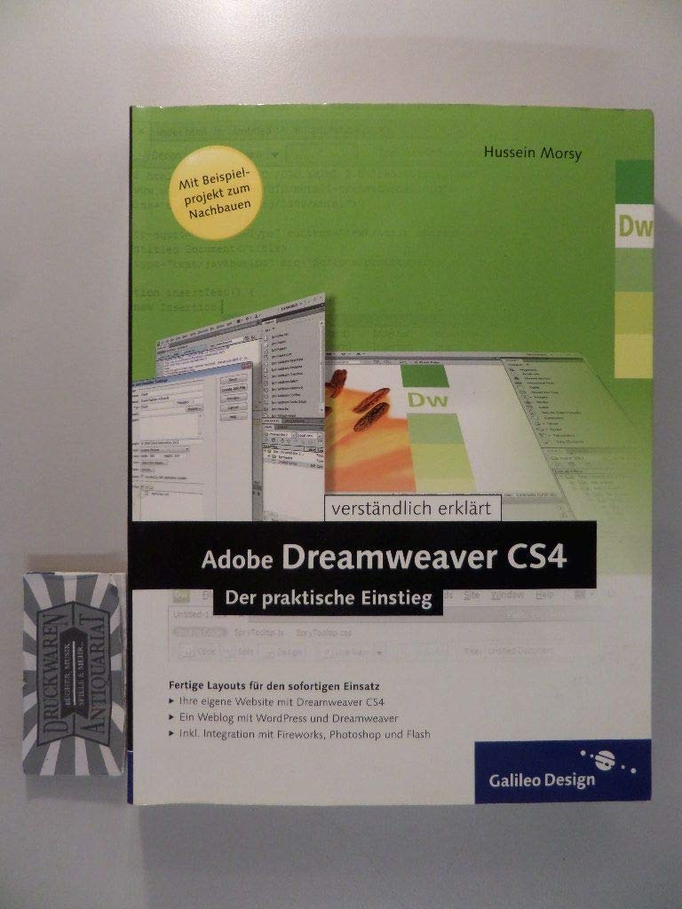 Adobe Dreamweaver CS4: Der praktische Einstieg (Galileo Design) Computer Science