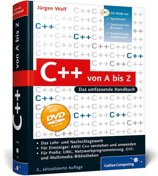 C++ von A bis Z: Das umfassende Handbuch (Galileo Computing) Computer Science