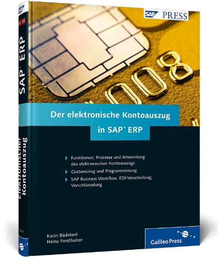 Der elektronische Kontoauszug in SAP ERP (SAP PRESS) Business, Finance & Career