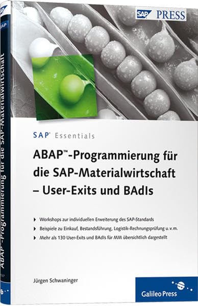 ABAP-Programmierung für die SAP-Materialwirtschaft – User-Exits und BAdIs (SAP PRESS) Computer Science
