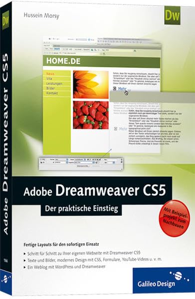Adobe Dreamweaver CS5: Der praktische Einstieg (Galileo Design) Computer Science