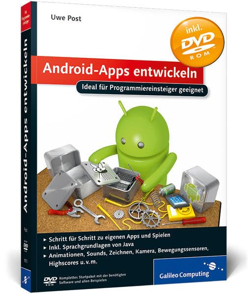 Product Image: Android-Apps entwickeln: Ideal für Programmiereinsteiger geeignet (Galileo Computing)