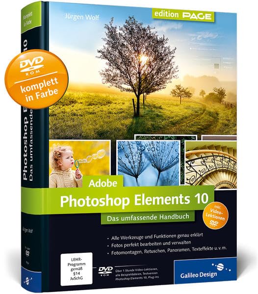 Adobe Photoshop Elements 10: Das umfassende Handbuch (Galileo Design) Hobbies & Crafts