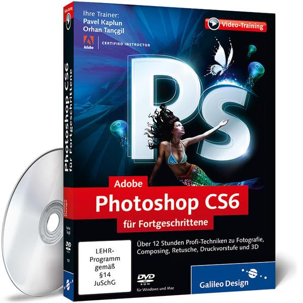 Adobe Photoshop CS6 für Fortgeschrittene (PC+MAC) software