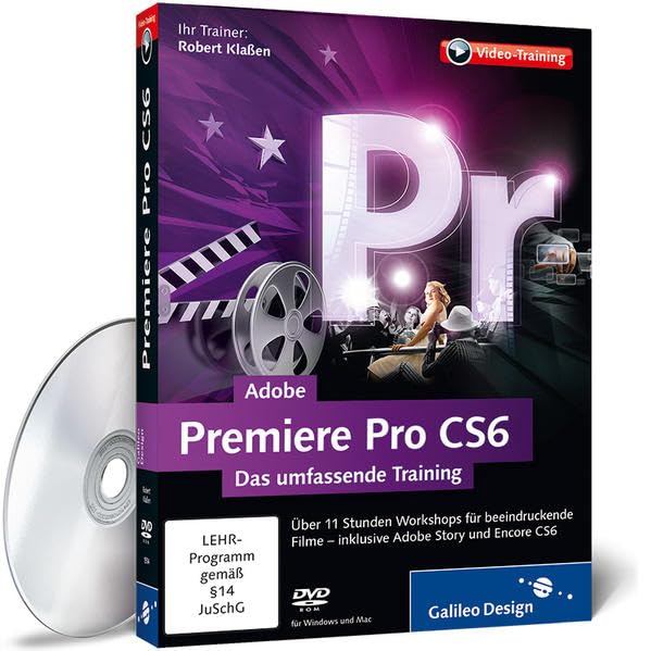 Product Image: Adobe Premiere Pro CS6 - Das umfassende Training