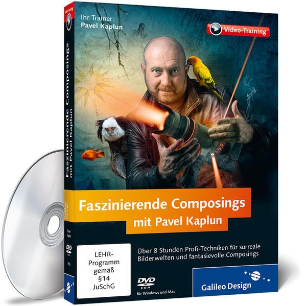 Faszinierende Composings mit Pavel Kaplun - Das Praxis-Training Web & Graphic Design