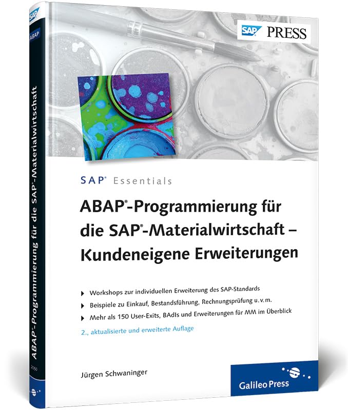 ABAP-Programmierung für die SAP-Materialwirtschaft – Kundeneigene Erweiterungen: User-Exits und BAdIs (SAP PRESS) Computer Science