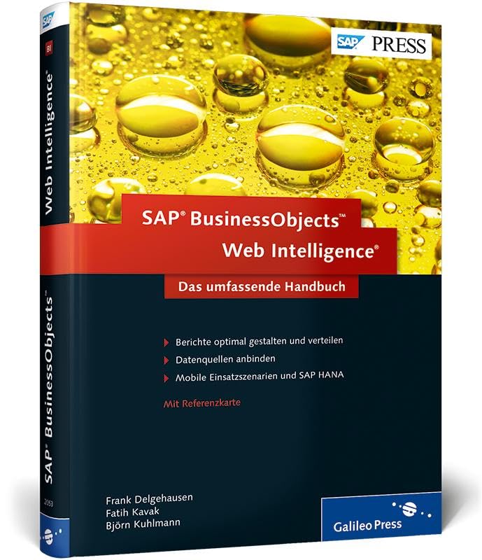 SAP BusinessObjects Web Intelligence Computer Science