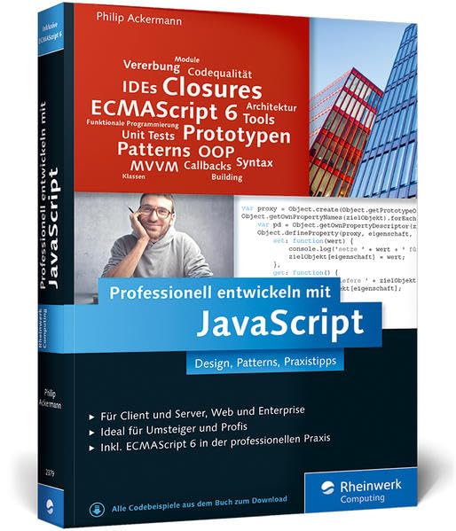 Professionell entwickeln mit JavaScript Computer Science Books