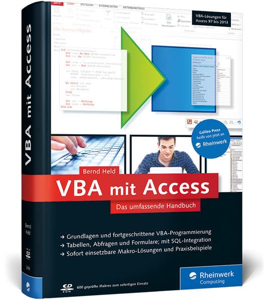 Product Image: Galileo Computing: VBA mit Access: Das umfassende Handbuch