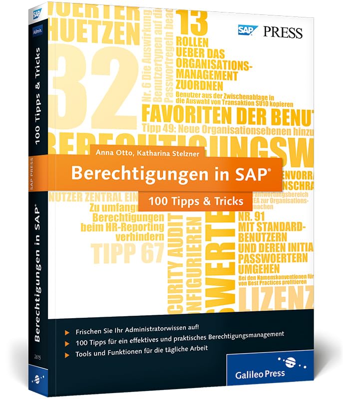 Berechtigungen in SAP - 100 Tipps & Tricks Computer Science