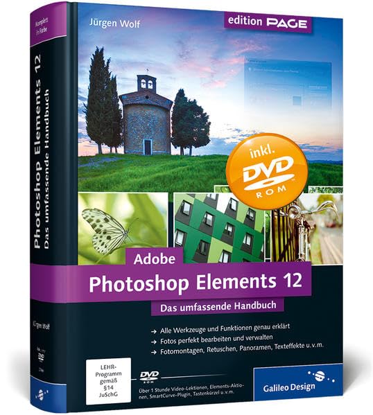 Adobe Photoshop Elements 12: Das umfassende Handbuch (Galileo Design) Hobbies & Crafts