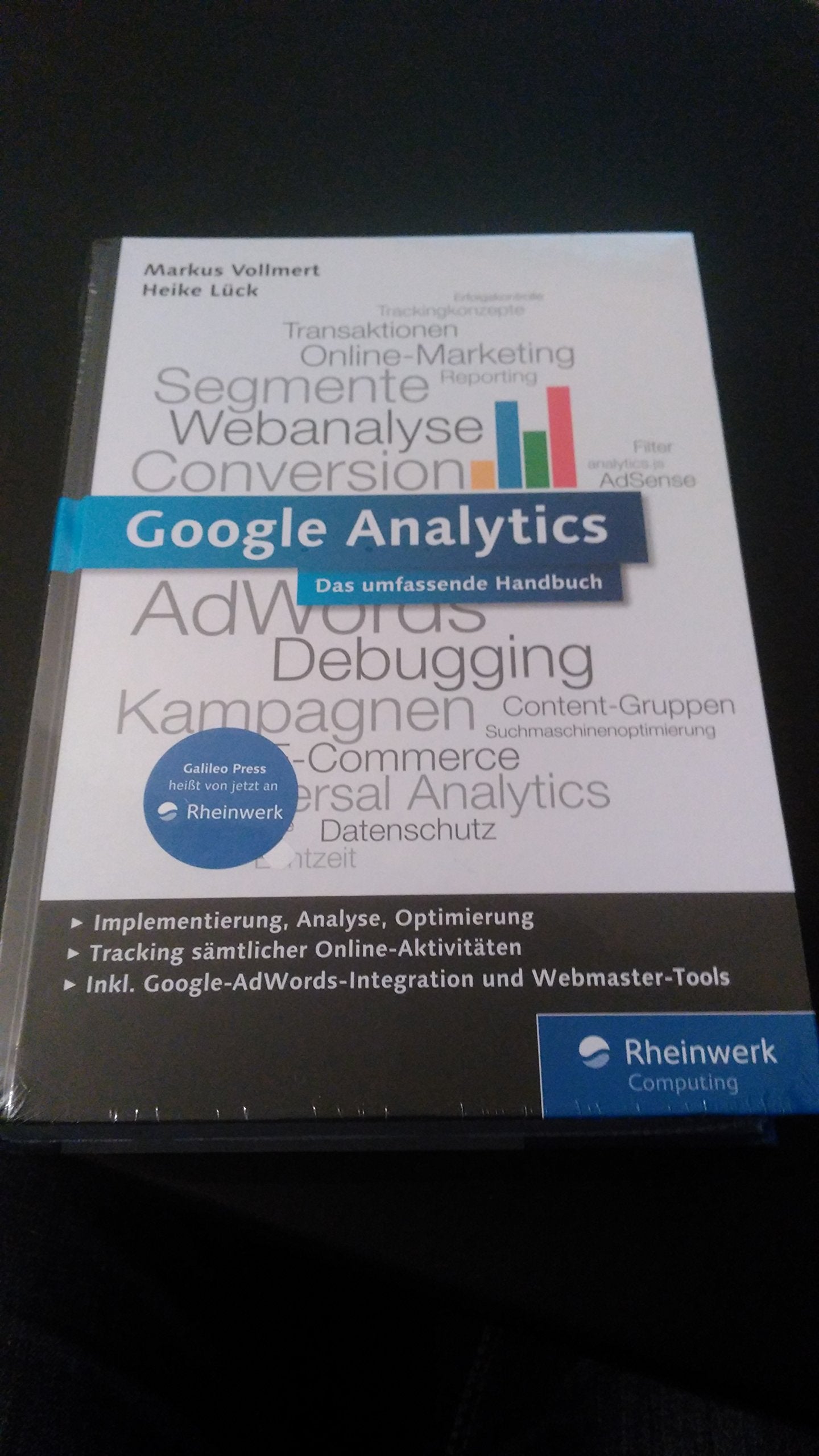 Product Image: Google Analytics: Das umfassende Handbuch. Inkl. Google AdWords-Integration und Google Webmaster Tools (Galileo Computing)