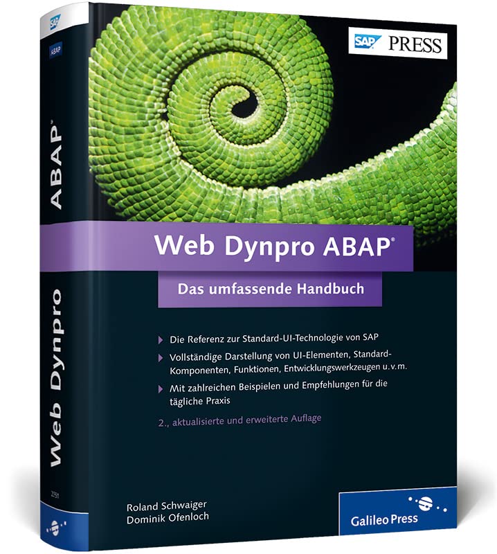 Web Dynpro ABAP: Das umfassende Handbuch – Referenz zur Standard-UI-Technologie (SAP PRESS) Computer Science