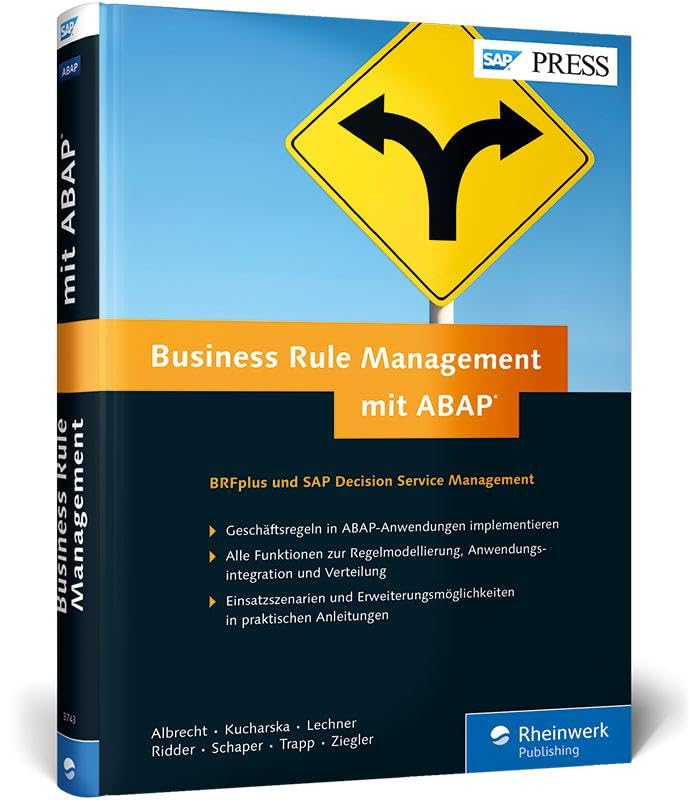 Business Rule Management mit ABAP book