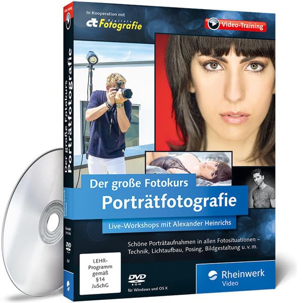 Der große Fotokurs: Porträtfotografie Web & Graphic Design