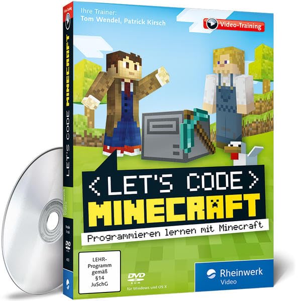 Product Image: Let’s code Minecraft! - So lernst Du spielend programmieren, ganz ohne Vorwissen!