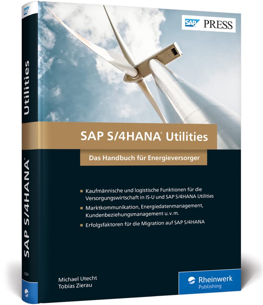 SAP S/4HANA Utilities Business, Finance & Career Books