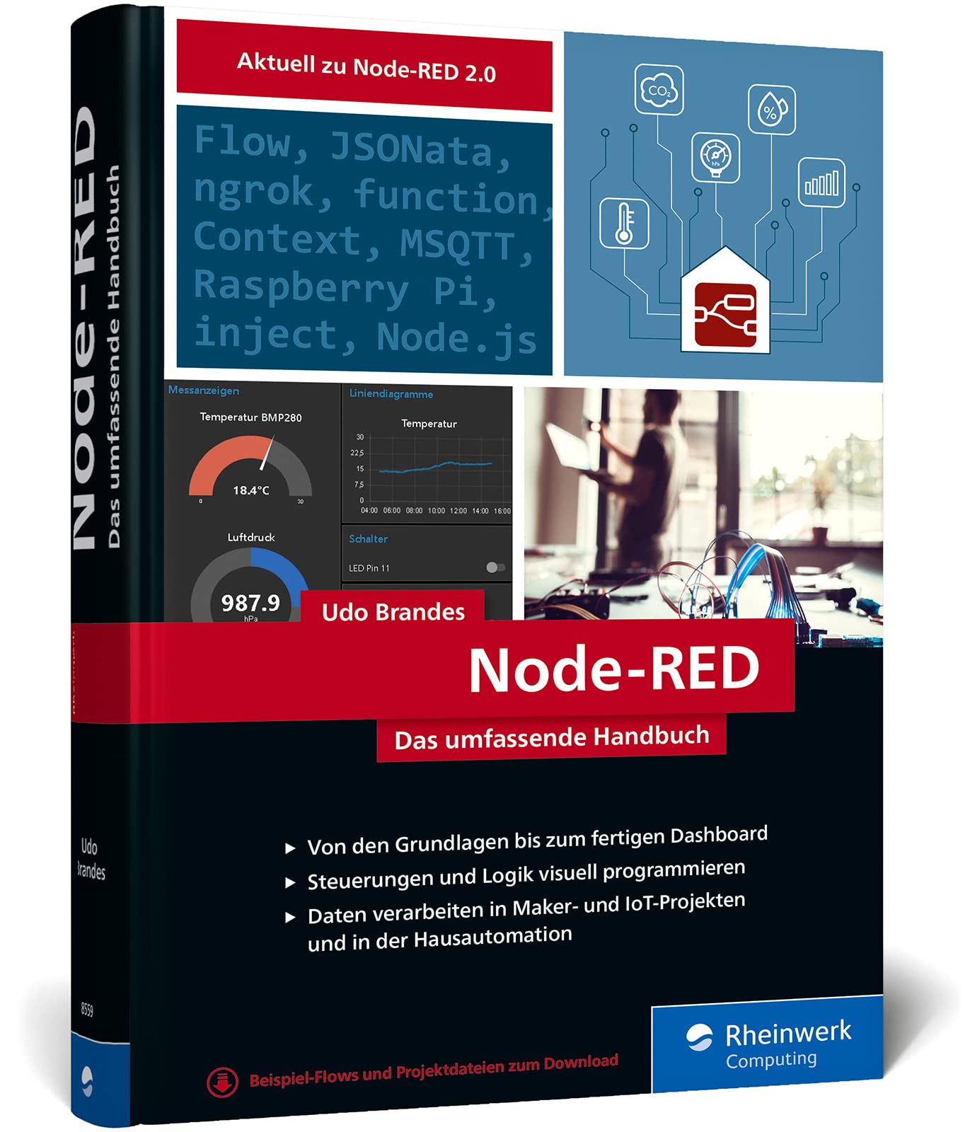 Node-RED: Das umfassende Handbuch. Visuelles Programmieren leicht gemacht Computer Science