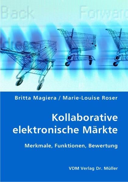 Kollaborative elektronische Märkte: Merkmale, Funktionen, Bewertung Law
