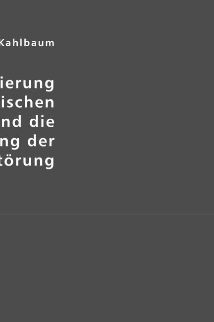 Die Gruppierung der psychischen Krankheit und die Einteilung der Seelenstörung Medicine