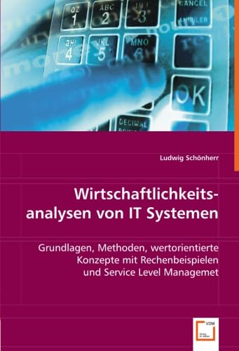 Wirtschaftlichkeits-analysen von IT Systemen: Grundlagen, Methoden, wertorientierte Konzepte mit Rechenbeispielen und Service Level Managemet Law