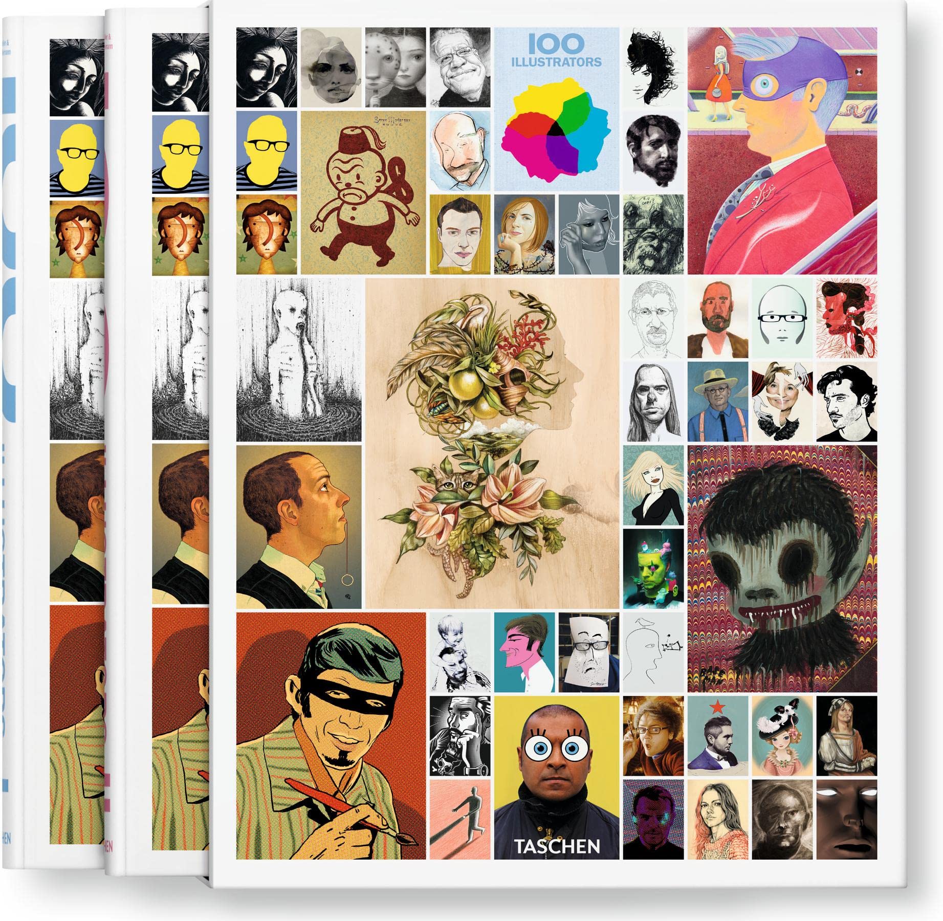 100 Illustrators: Deutsch, Englisch, Französisch Film, Art & Culture