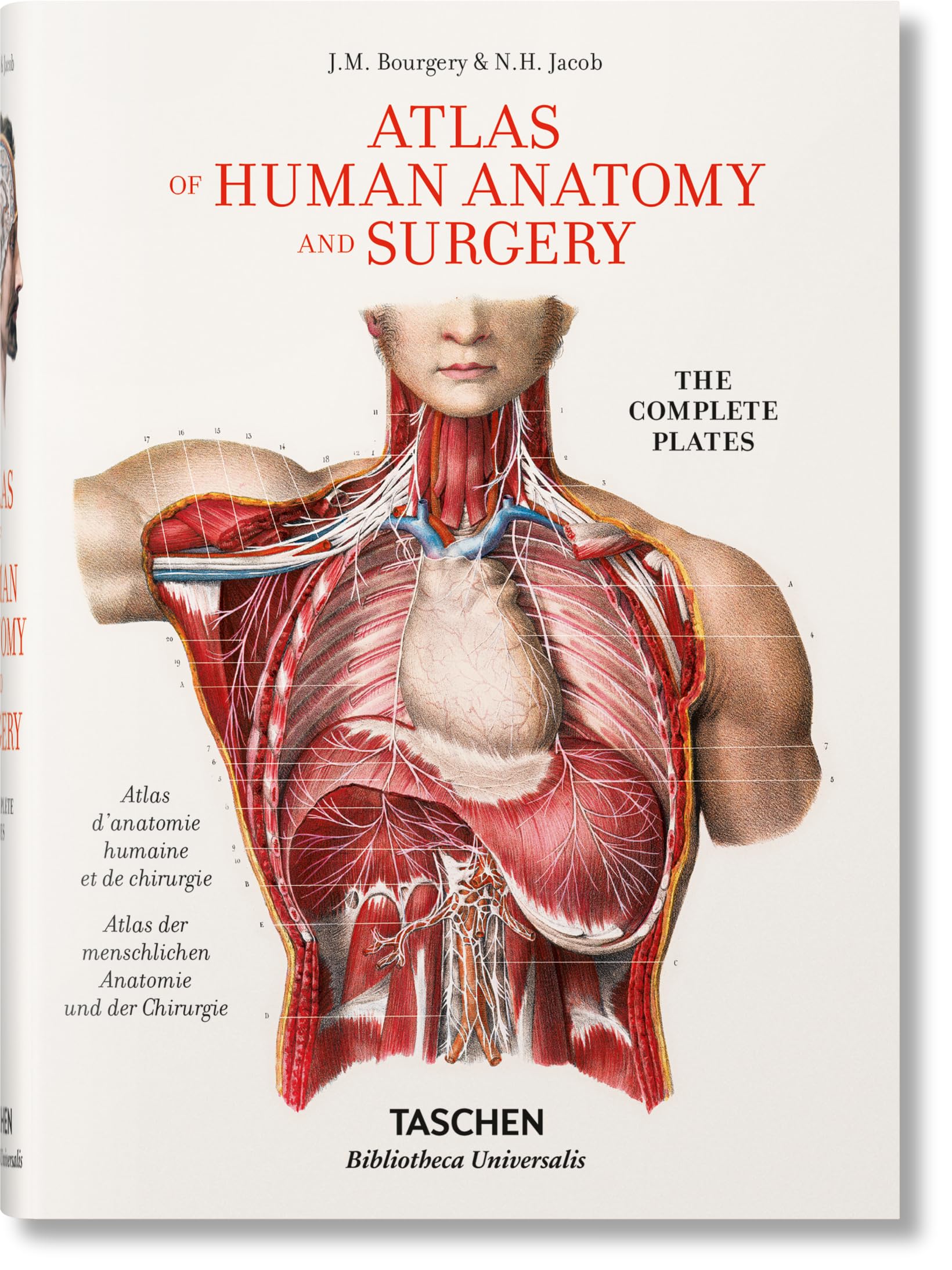Bourgery. Atlas de anatomía humana y cirugía (Bibliotheca Universalis) Medicine