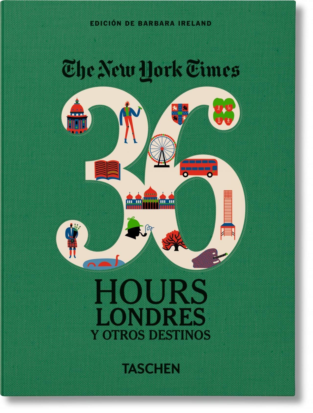 Va-the new york times 36 hours londres & au-dela - espagnol book