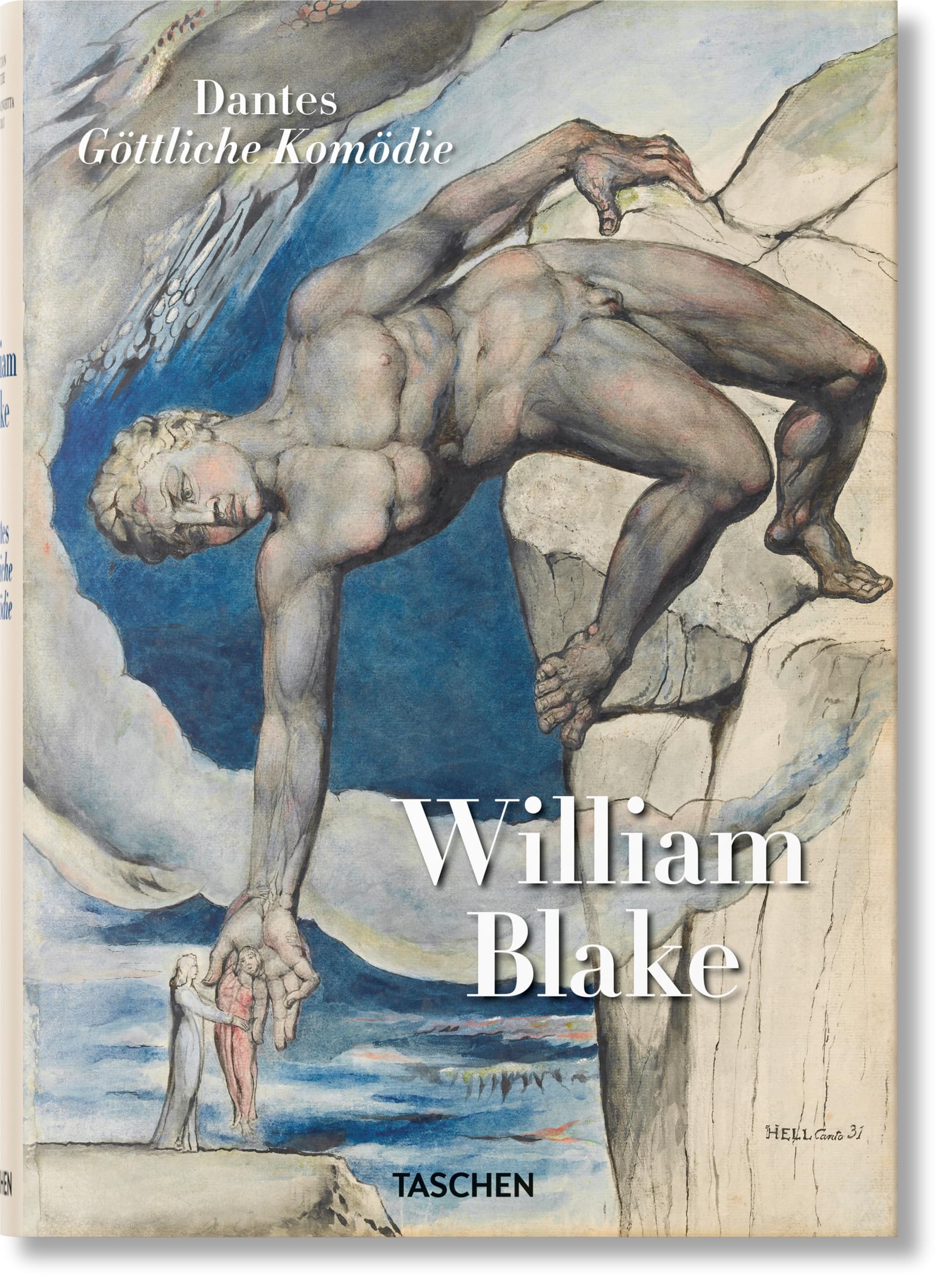 William Blake. Dantes Göttliche Komödie, Sämtl. Zeichnungen Poetry