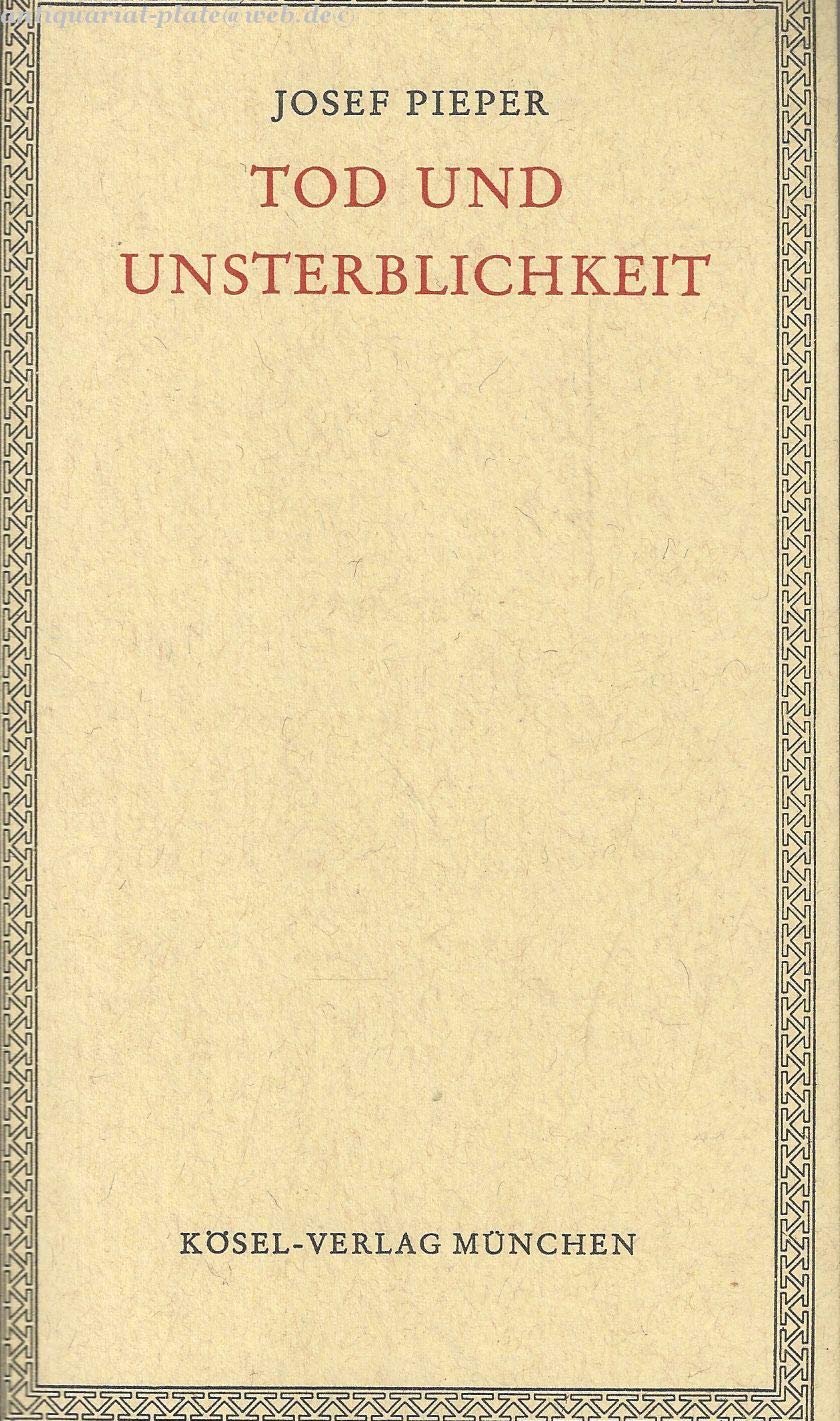 Tod und Unsterblichkeit Death & Mourning Books
