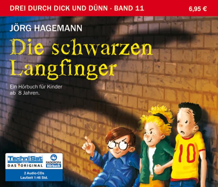 Die schwarzen Langfinger: Serie: Drei durch dick und dünn, Band 11 Contemporary literature