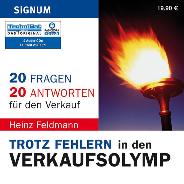 Trotz Fehlern in den Verkaufsolymp: 20 Fragen - 20 Antworten für den Verkauf Business, Finance & Career