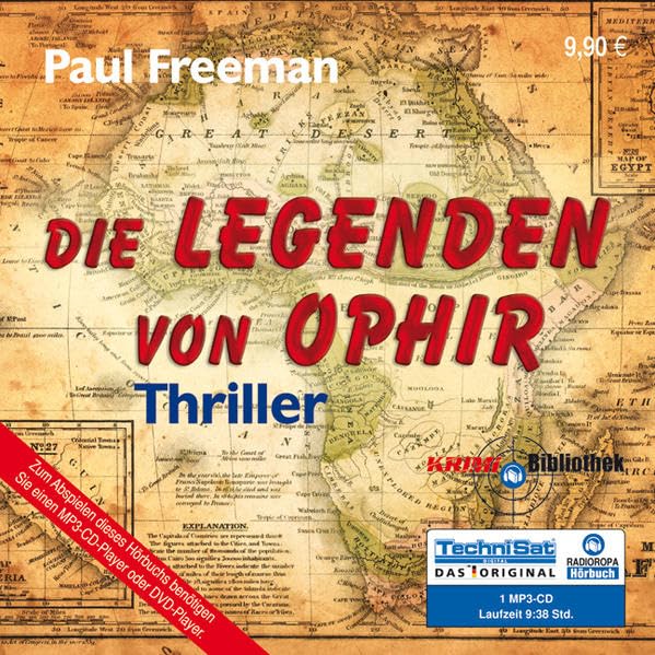 Die Legenden von Ophir: Thriller (1 MP3 CD) Contemporary literature