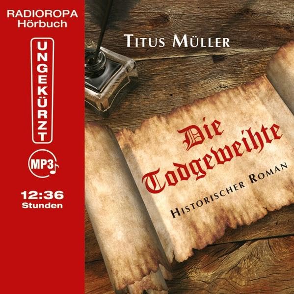 Die Todgeweihte: Historischer Roman. MP3-CD im DAISY-Format Historical Fiction
