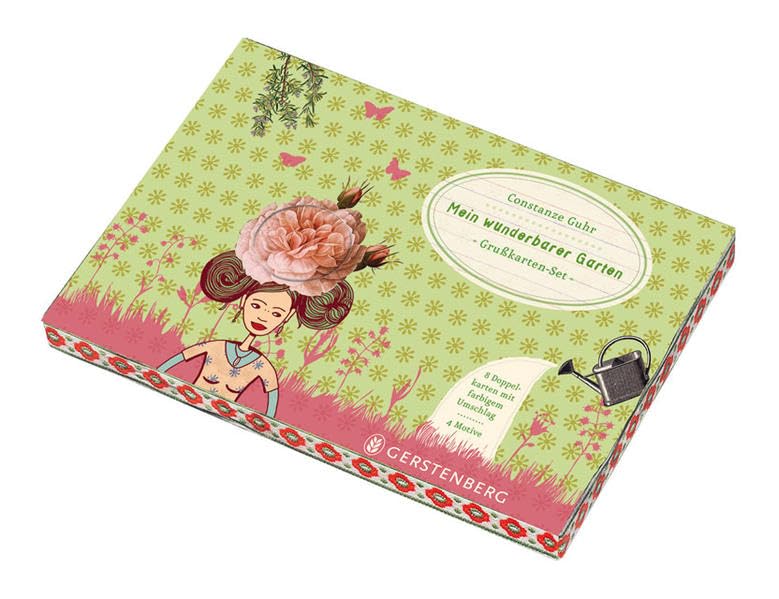 Mein wunderbarer Garten Grußkartenset: 2x4 Motive Non-fiction