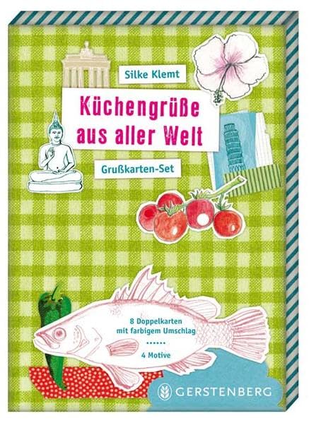 Küchengrüße aus aller Welt: Grußkarten-Set Non-fiction