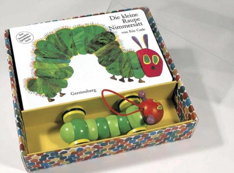 Die kleine Raupe Nimmersatt. Pappbilderbuch und Holzspielzeug: Das besondere Spielbilderbuch book